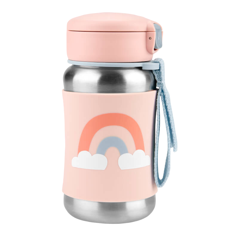 Skip Hop Spark Style 不鏽鋼吸管水瓶 350ml