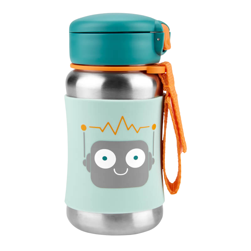 Skip Hop Spark Style 不鏽鋼吸管水瓶 350ml