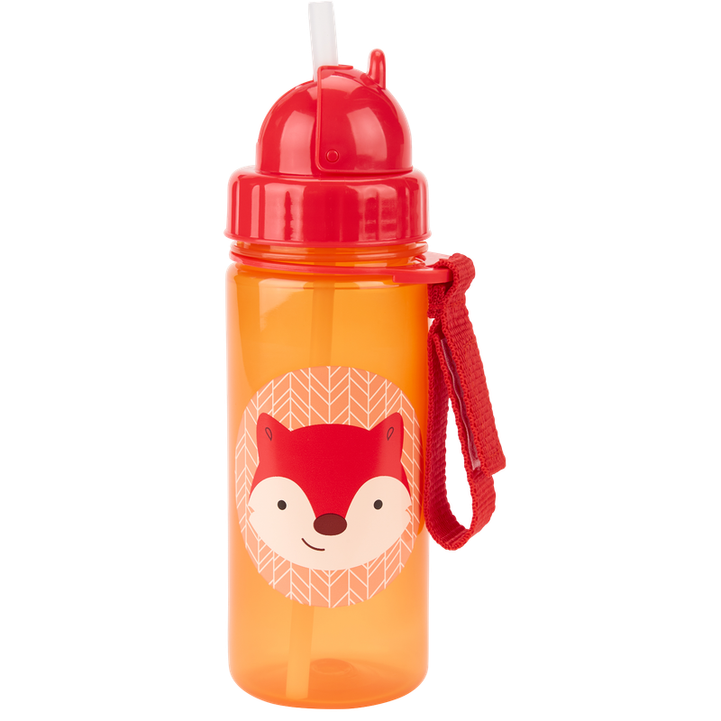 Skip Hop Zoo PP Straw Bottle 390ml