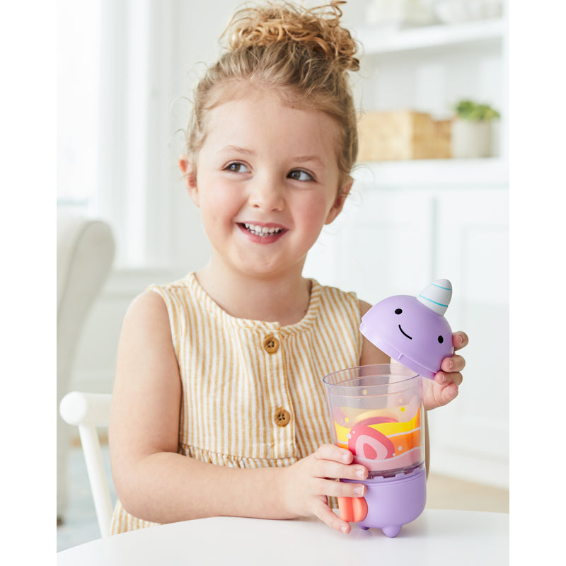 Skip Hop ZOO Shake It Up Smoothie Set - Narwhal