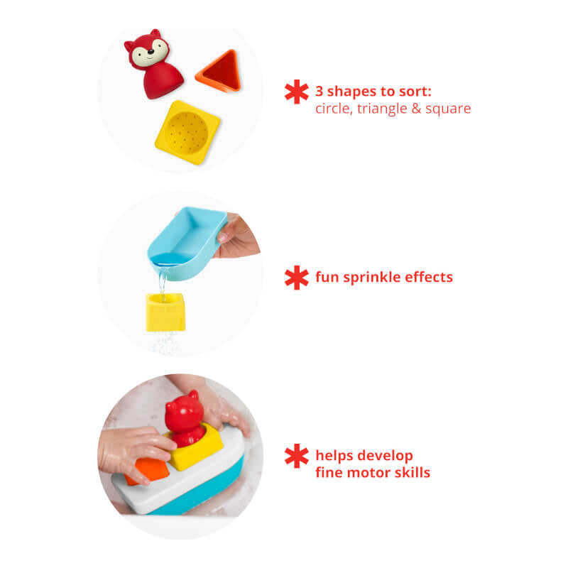 Skip Hop Zoo Sort & Stack Boat