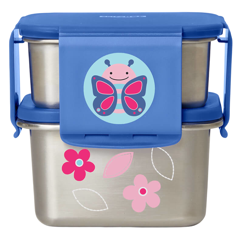 Skip Hop Zoo Stainless Steel Lunch Kit