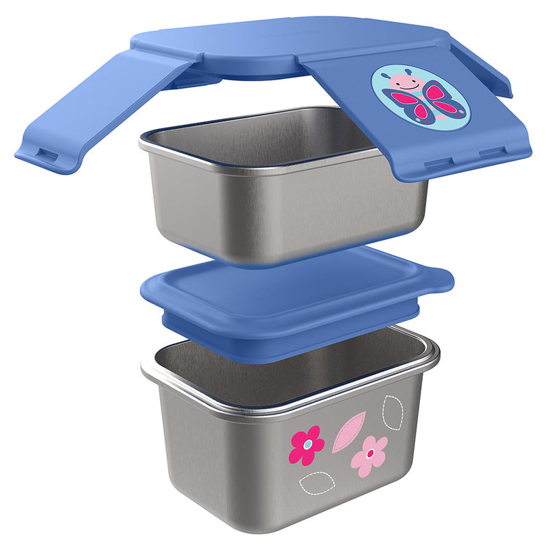 Skip Hop Zoo Stainless Steel Lunch Kit
