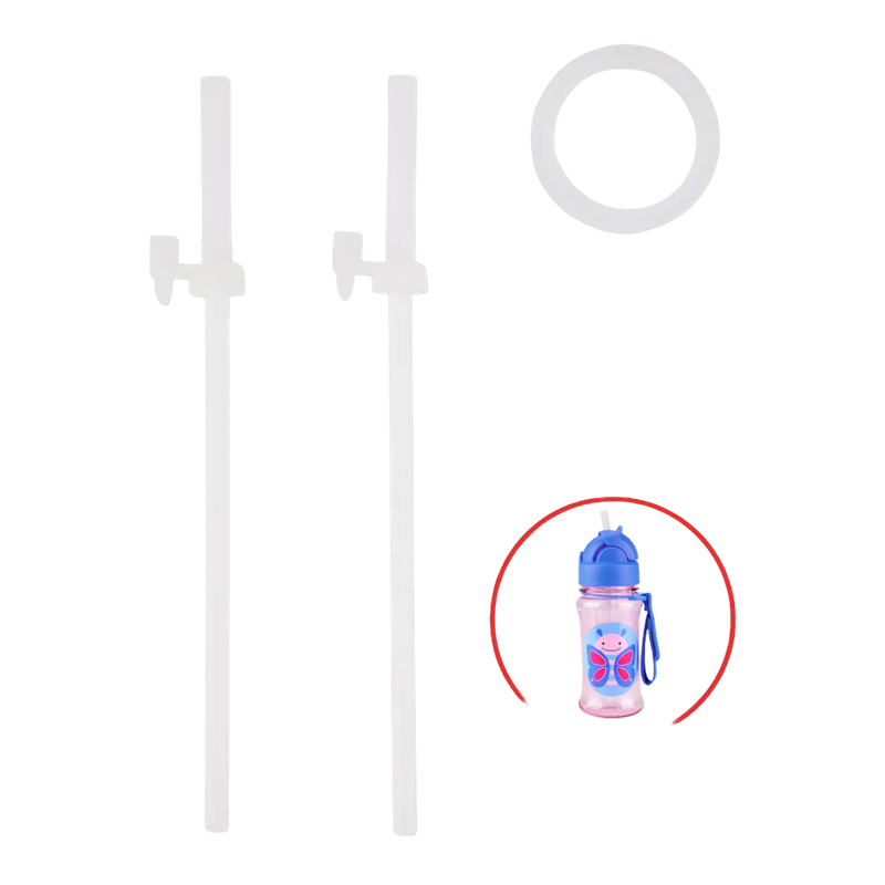 Skip Hop Zoo Tritan Renew Extra Straws - 2pk