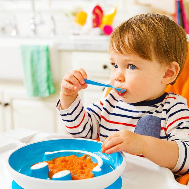 Munchkin Smile n Scoop Suction Plate & Training Spoon