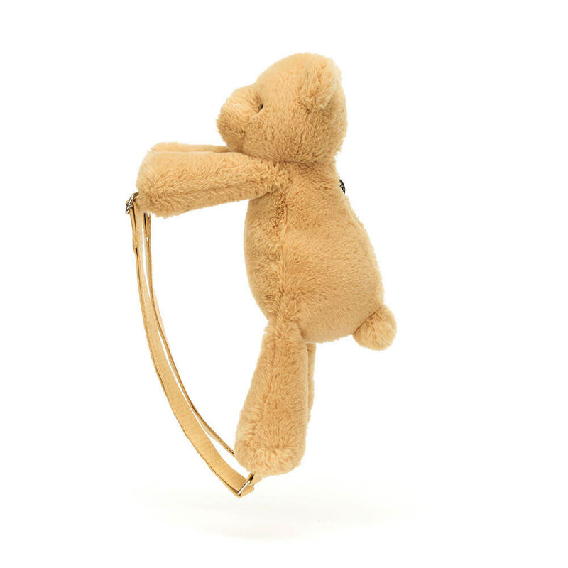 Jellycat Smudge Bear Backpack 43cm x 16cm x 12cm