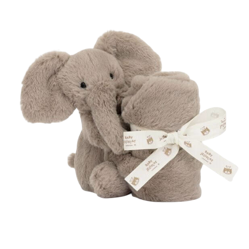 Jellycat Smudge Elephant Soother 15cm x 34cm x 34cm