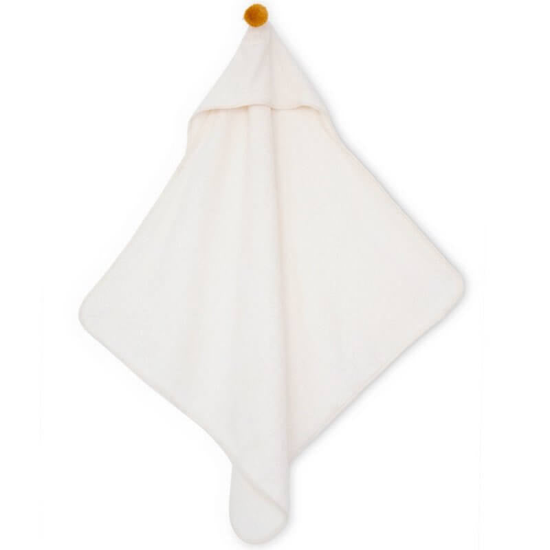 Nobodinoz So Cute Baby Bath Cape - Natural