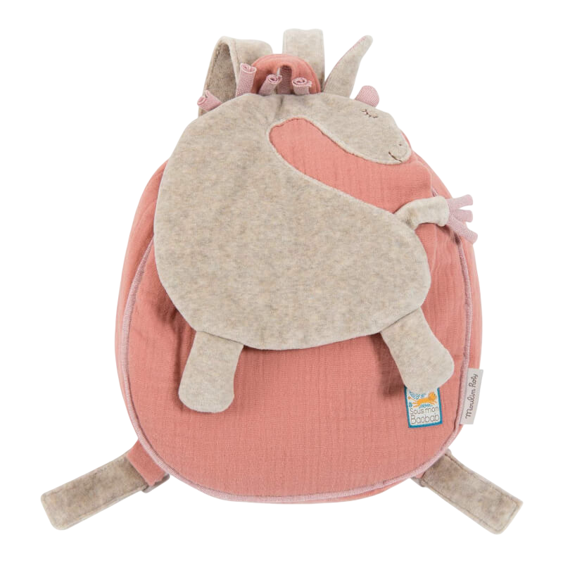 Moulin Roty Sous Mon Baobab Giraffe Backpack 29cm