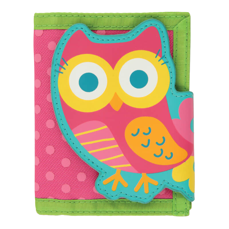 Stephen Joseph Wallet - Teal Owl