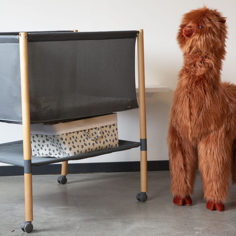 Childhome Storage Basket - Canvas, Leopard