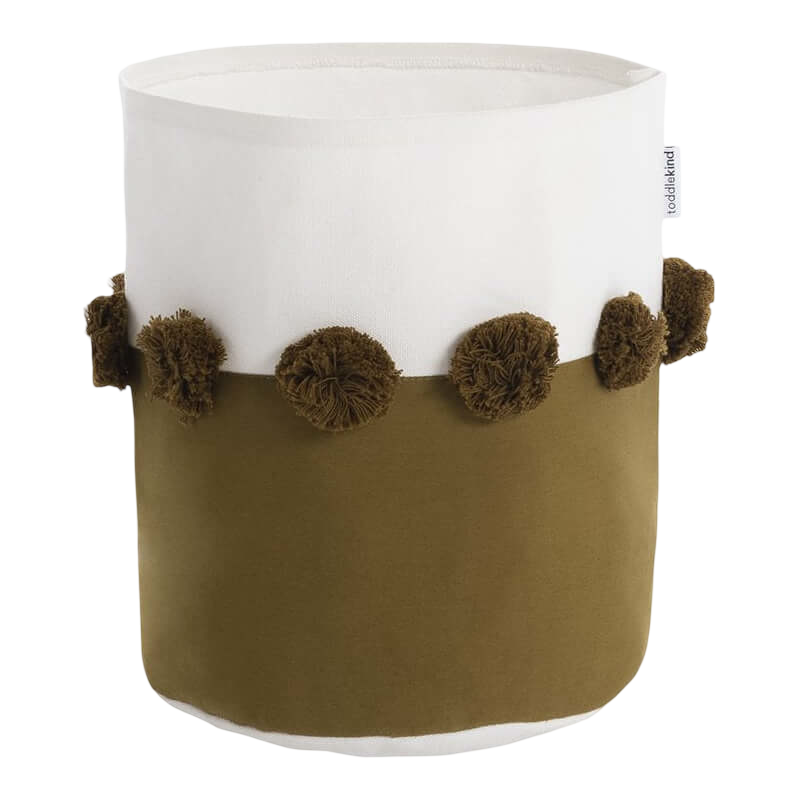 Toddlekind Storage Basket - Small ø22 x 25cm - Sand Castle