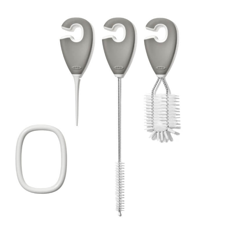 OXO Tot Straw & Sippy Cup Top Cleaning Set - Drizzle