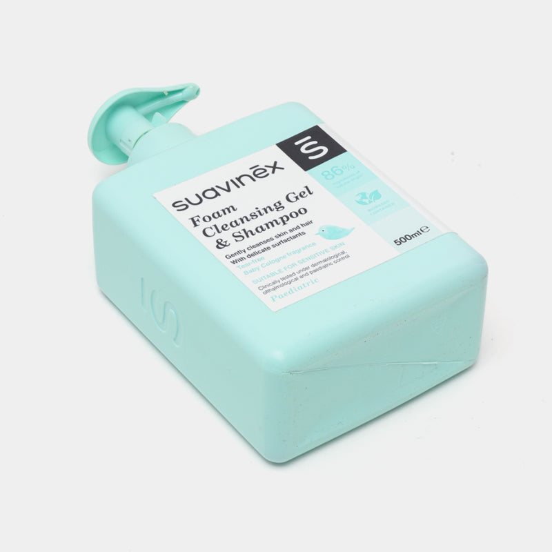 Suavinex Foam Cleansing Gel & Shampoo 500ml