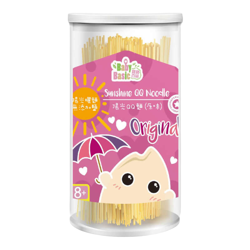 Baby Basic Sunshine QQ Noodle - Original 220g (8 mos+)