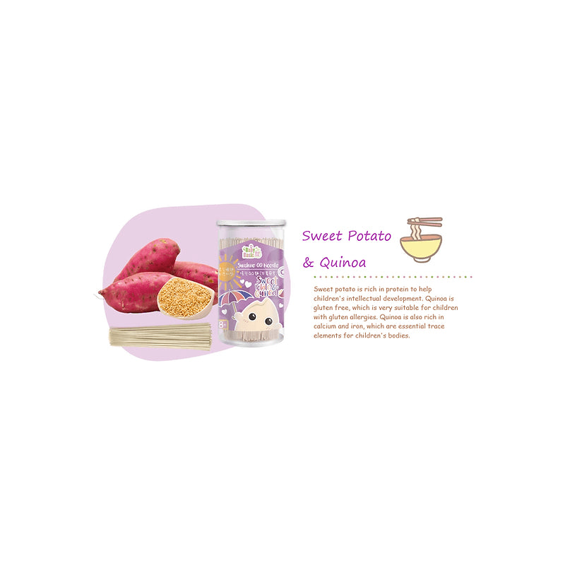 Baby Basic Sunshine QQ Noodle - Sweet Potato & Quinoa 220g (8 mos+)