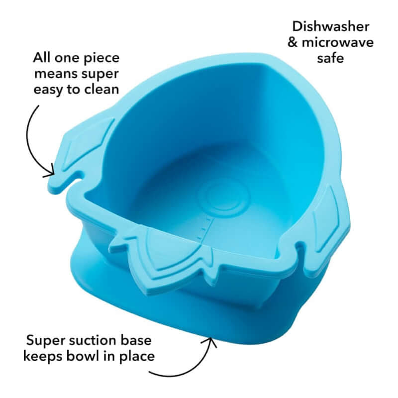 Nuby Sure Grip Suction Base Rocket Bowl