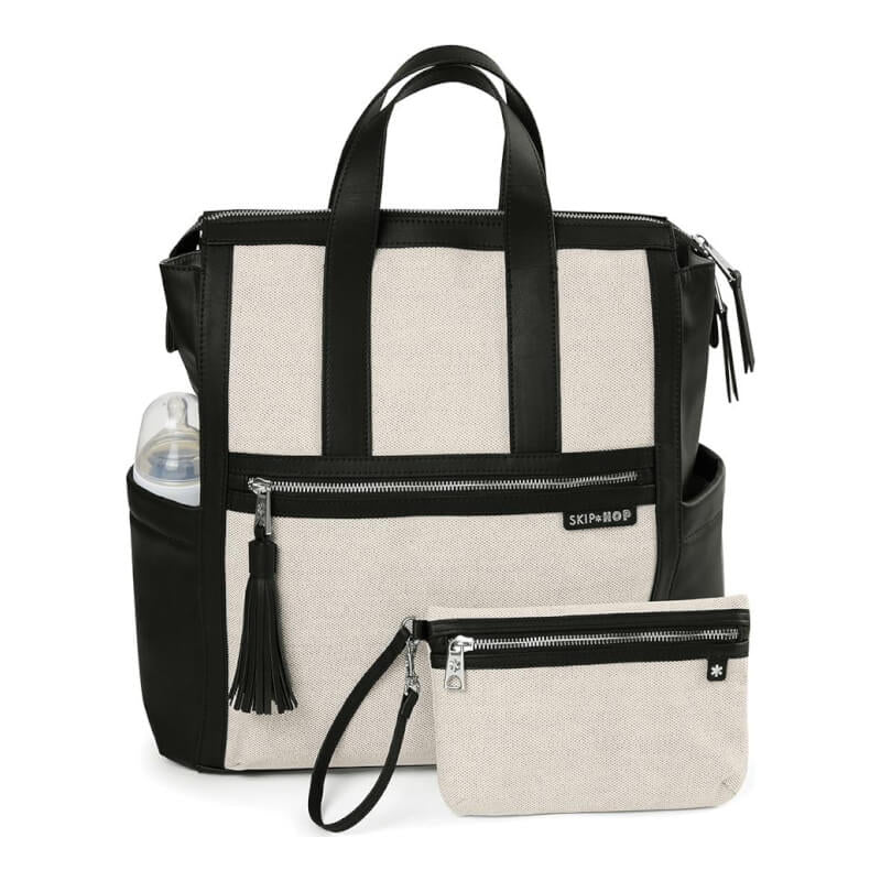 Skip Hop Sutton Diaper Backpack - Canvas/Natural