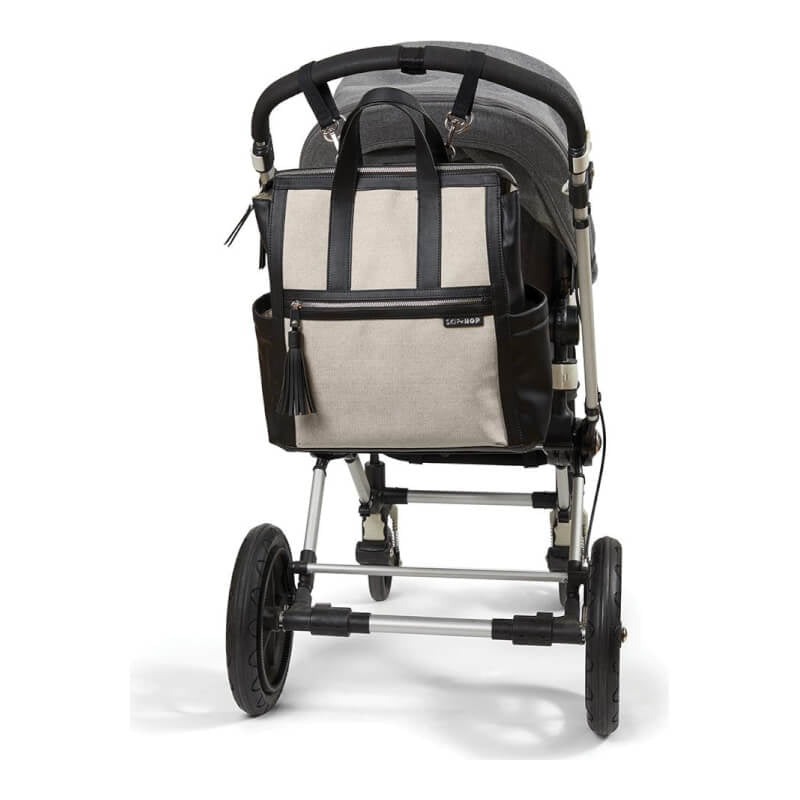 Skip Hop Sutton Diaper Backpack - Canvas/Natural