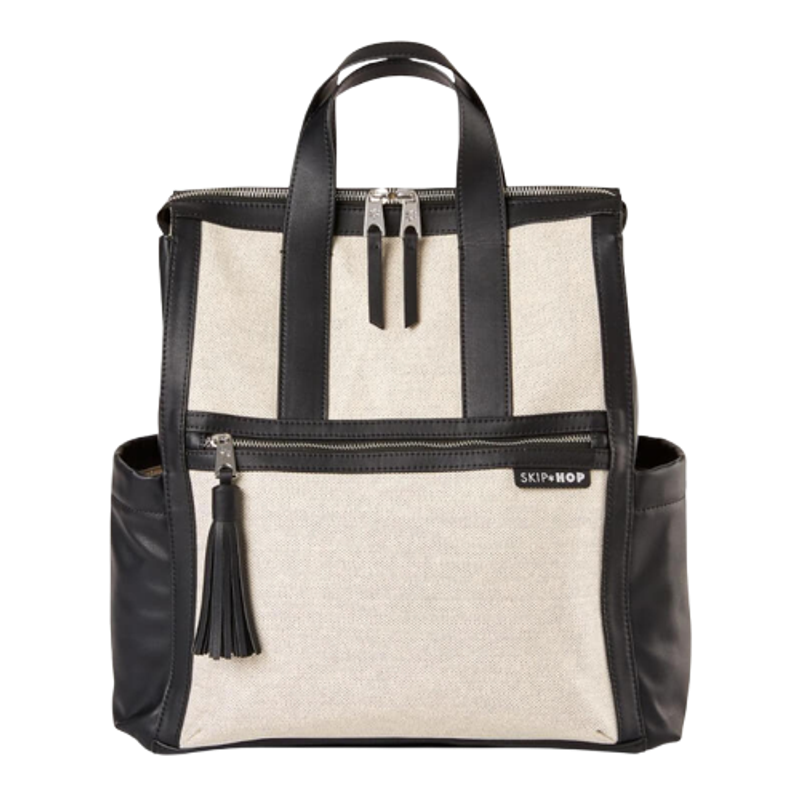 Skip Hop Sutton Diaper Backpack - Canvas/Natural