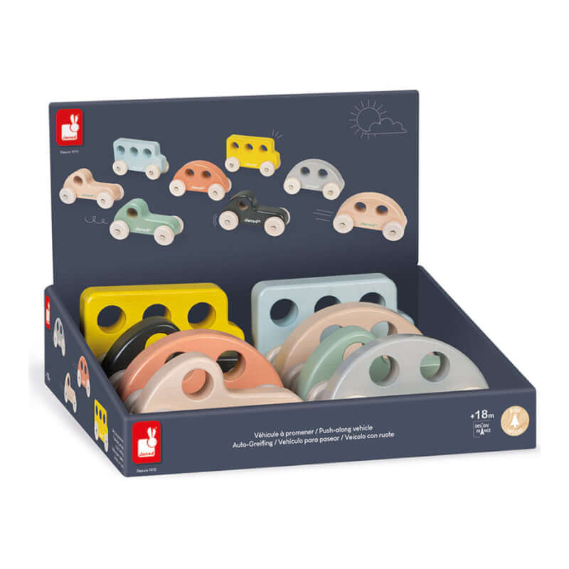 Janod Sweet Cocoon Push Along Vehicle