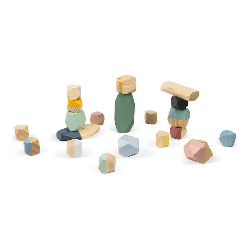 Janod Sweet Cocoon Stacking Stones