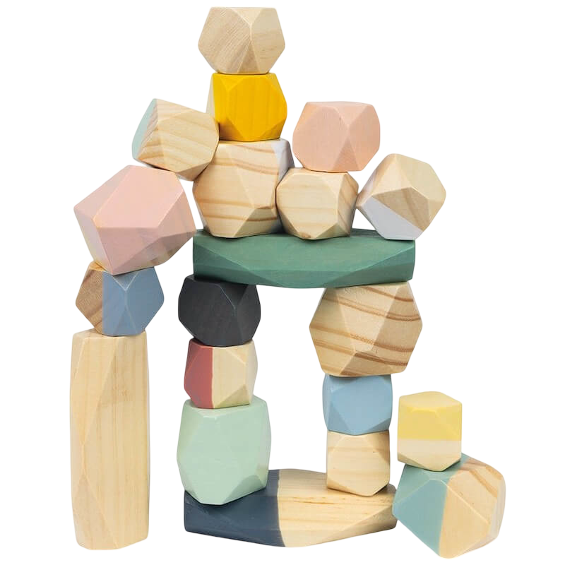 Janod Sweet Cocoon Stacking Stones