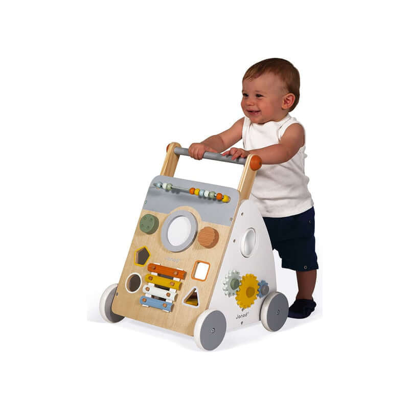 Janod Sweet Cocoon Wooden Multi-Activity Trolley