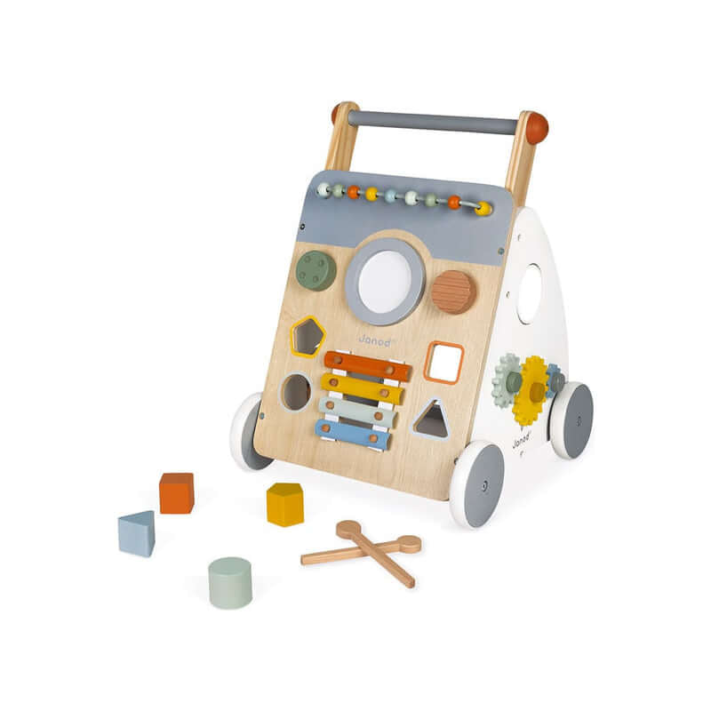 Janod Sweet Cocoon Wooden Multi-Activity Trolley