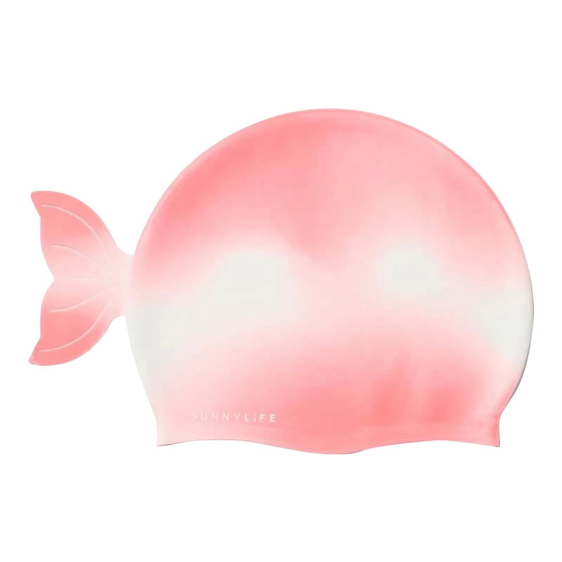 SUNNYLiFE Swimming Cap - Melody the Mermaid Pink