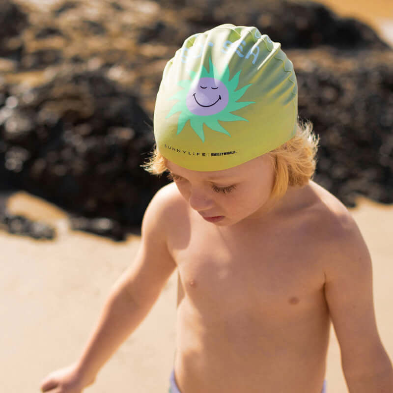 SUNNYLiFE Swimming Cap - SmileyWorld Sol Sea