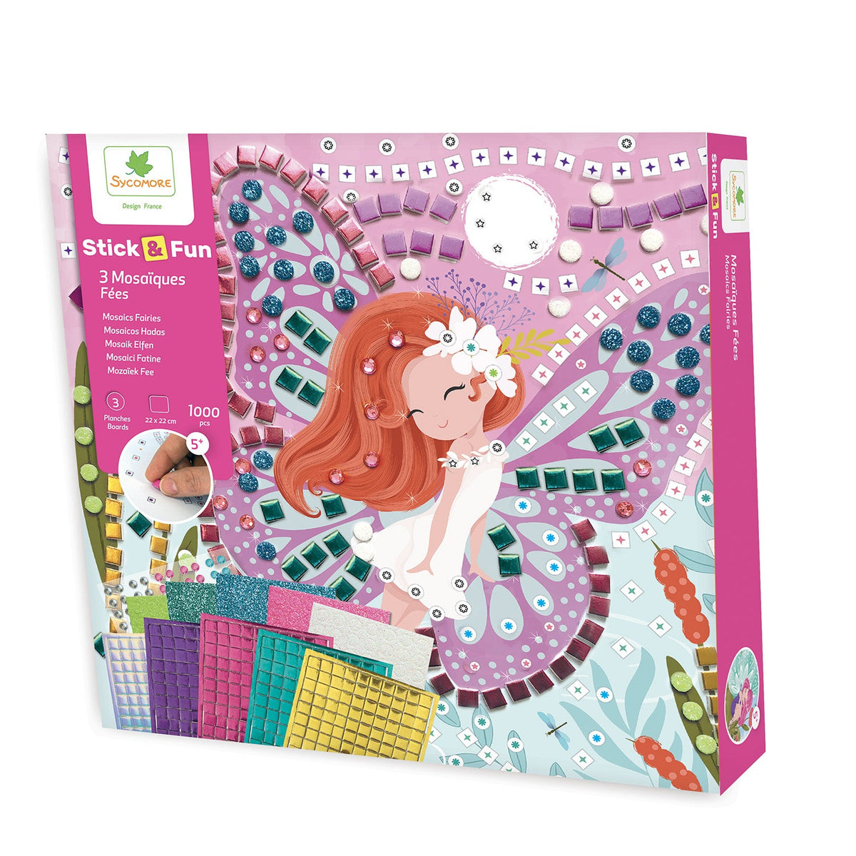 Sycomore Stick'N Fun - S Mosaics Fairies - 5Y+