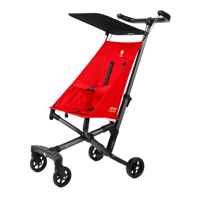 QPlay T18 Portable Pushchair - Red