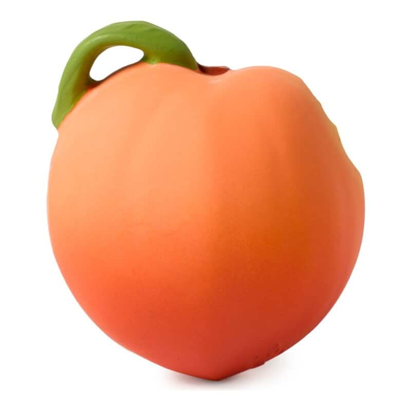 Oli&Carol Teether & Bath Toy - Fruits & Veggies - Palm Peach