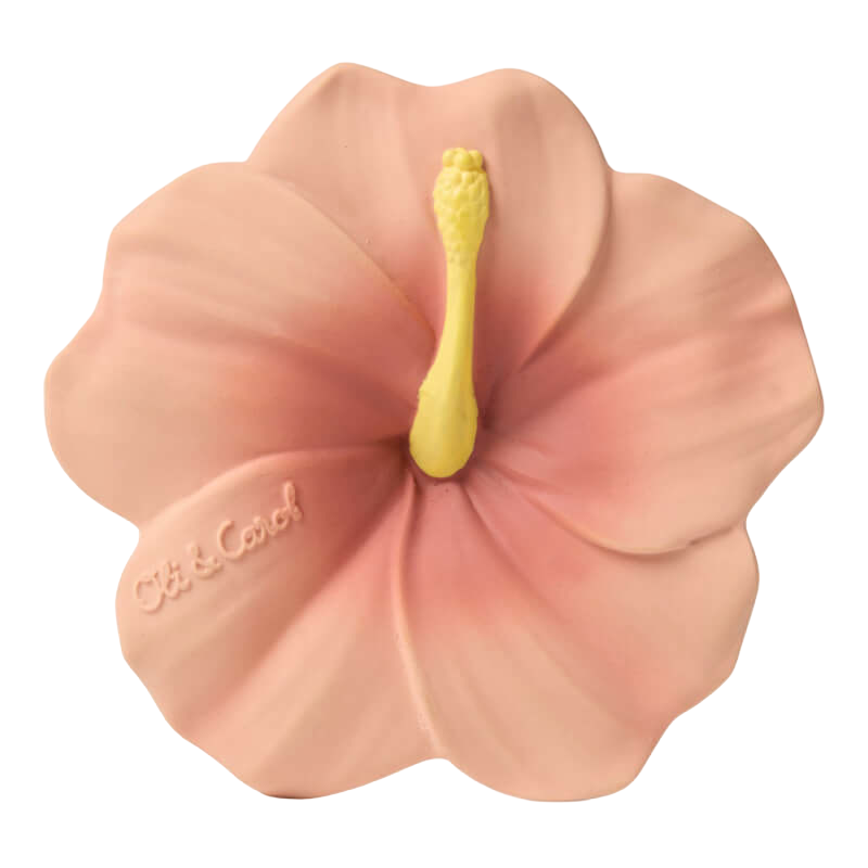 Oli&Carol Teether & Bath Toy - Garden - Iris the Hibiscus