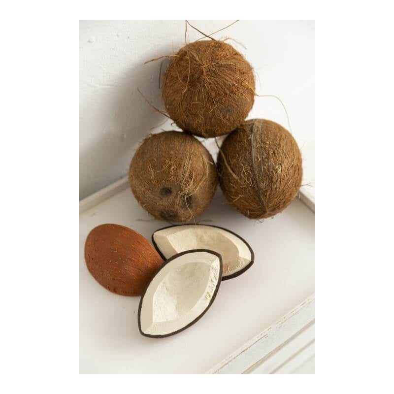 Oli&Carol Teether & Bath Toy - Fruits & Veggies - Coco the Coconut