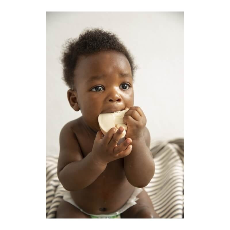 Oli&Carol Teether & Bath Toy - Fruits & Veggies - Manolo the Mushroom