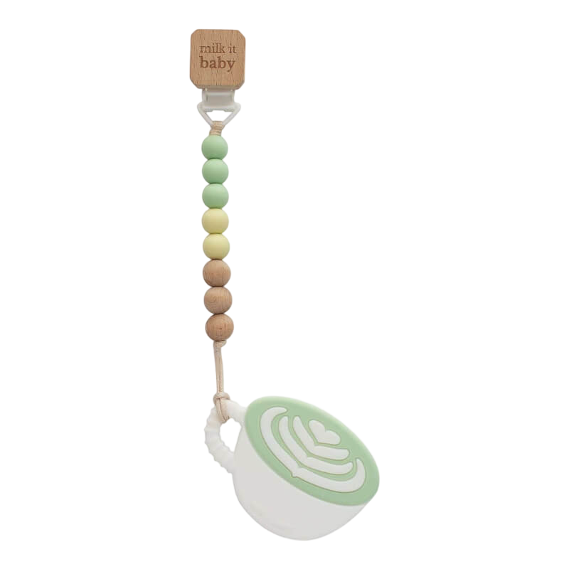Milk It Baby Teether Set - I Love You So Matcha