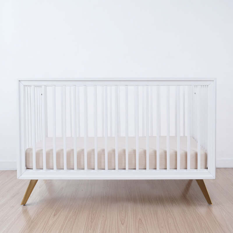 Little Hushies The Little Convertible Baby Crib™ + Toddler Rail (6-in-1 Montessori)