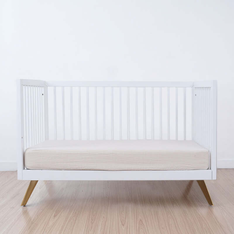 Little Hushies The Little Convertible Baby Crib™ + Toddler Rail (6-in-1 Montessori)