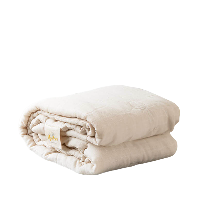 Little Hushies The Little Organic Duvet™ 120x80cm - Oat Beige