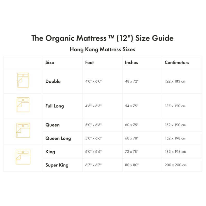 Hush Home® The Organic Mattress™