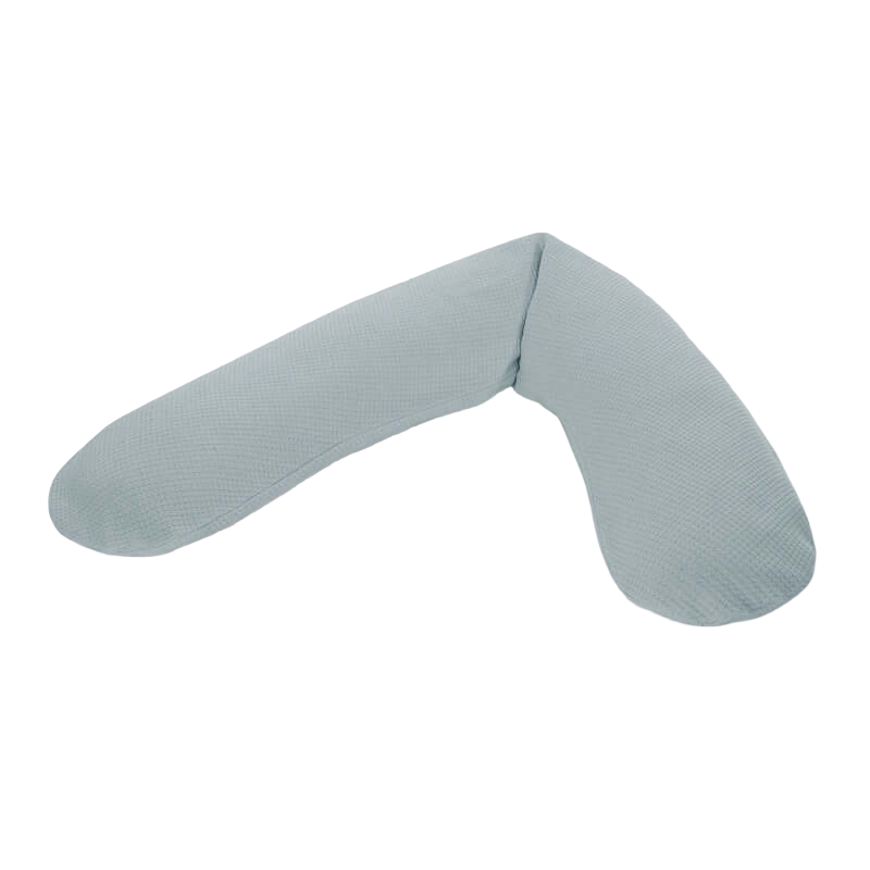 Theraline The Original Maternity and Nursing Pillow - Misty Blue Fine Knit