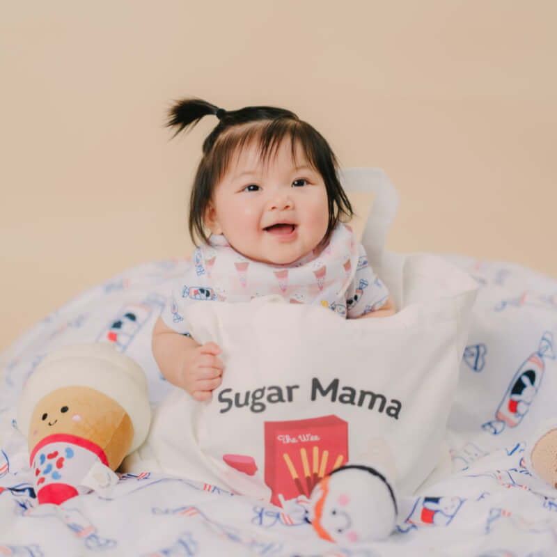 The Wee Bean The Ultimate Carry-All Canvas Tote Bag - Sugar Mama
