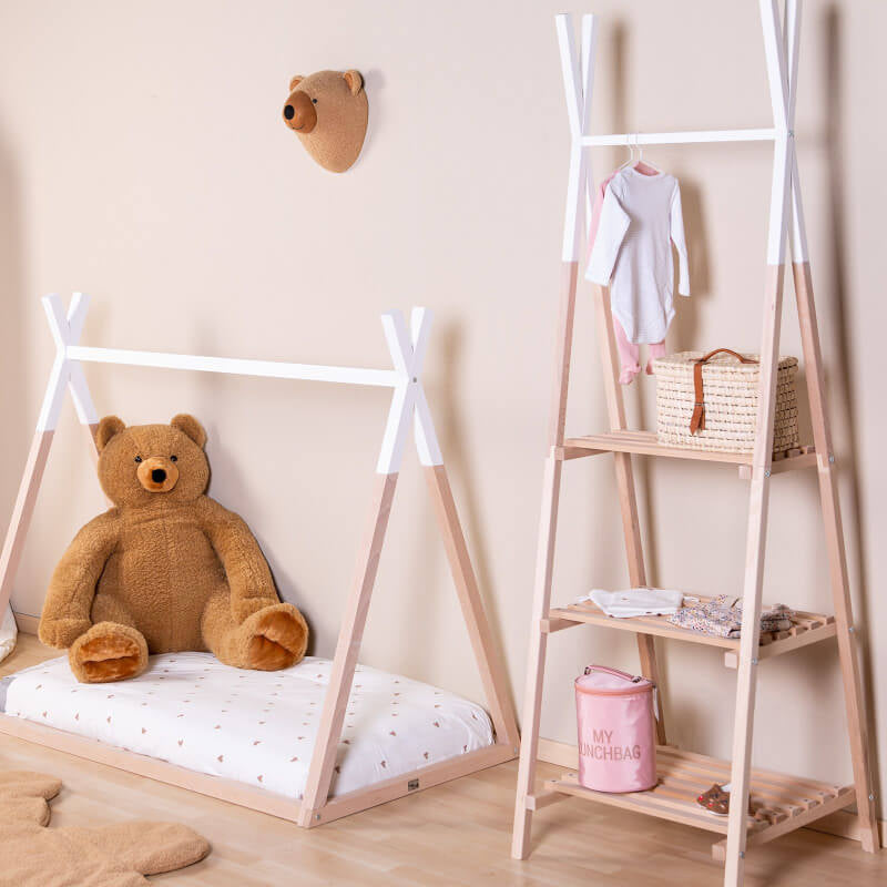 Childhome Tipi Bed - Natural / White