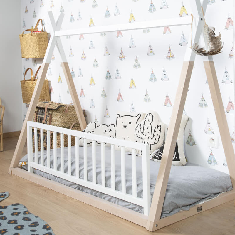 Childhome Tipi Bed - Natural / White