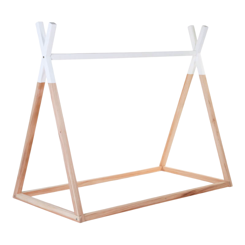 Childhome Tipi Bed - Natural / White
