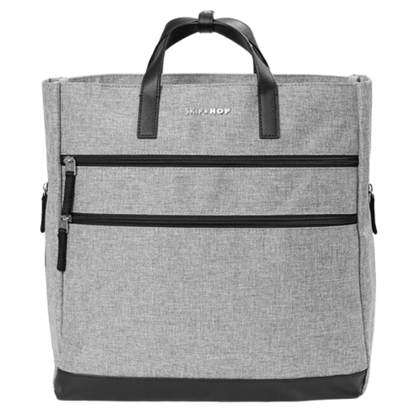 Skip Hop Trio Convertible Diaper Backpack - Grey Heather