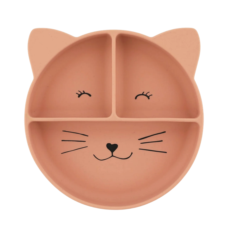 Trixie Silicone divided suction plate - Mrs. Cat