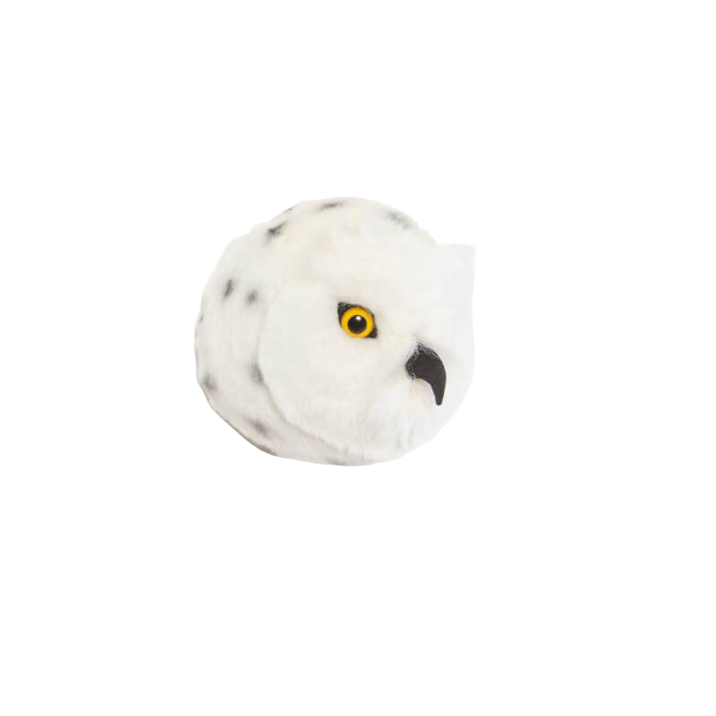 Wild & Soft Trophy Animal Head - Chloe the Snowy Owl